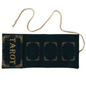Rolls Up Card Pouches Divinations Card Bag Game Card Organizers Card Stored Bag - Picture 1 of 8