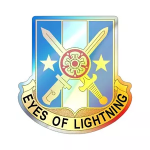 125 ADESIVO OLOGRAFICO Battaglione Intelligence Militare (Esercito degli Stati Uniti) - Foto 1 di 19