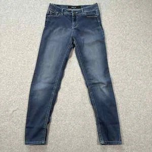 Jordache Slim Stretch Denim Jeans Women's Size 12 Blue Medium Wash - Picture 1 of 10