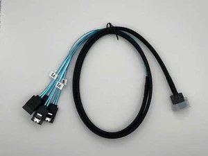 SFF-8643 do 4 SATA 1m - Zdjęcie 1 z 2