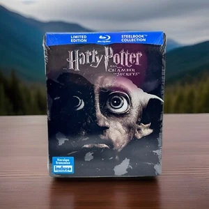 Harry Potter and the Chamber of Secrets Limited Edition Bluray Steelbook New - Picture 1 of 10