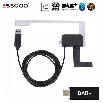 DAB+ Adapter Antennentuner für Autoradio Digital Empfänger Externe DAB Box Auto - Bild 1 von 4
