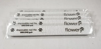 Flowery Silver Streak Cushion Core File 100/240 Grit (DFCS2) - Choose Your Pack - Image 1 of 2
