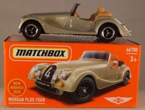 MATCHBOX POWER GRABS #66 Morgan Plus Four, 2024 issue (NEW in BOX) - Picture 1 of 3