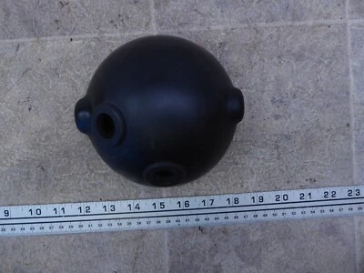 1972 Kawasaki F6 125 Enduro K505-1) black headlight head light lamp mount bucket - Image 1 of 4