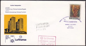 FFC0759 Lufthansa First Flight Cover, FFC, Caracas – Frankfurt - Picture 1 of 2