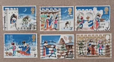 Great Britain Stamps 1973 Good King Wenceslas SG943-948 - Image 1 of 2