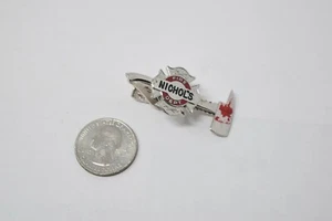 Vintage Nichols Trumbull CT Fire Department Uniform Firefighter Axe Pin Tie Clip - Picture 1 of 4