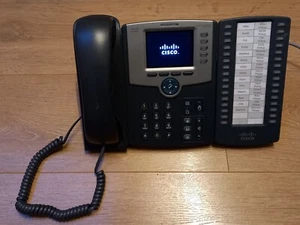 Téléphone VoIP Cisco SPA525G 5 lignes WiFi/Ethernet avec SPA500S - Débloqué - Photo 1/3