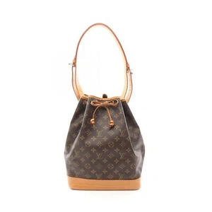 LOUIS VUITTON Noe Shoulder Drawstring Bag M42224 Monogram Canvas Leather Brown - Bild 1 von 12