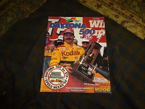 1992 DAYTONA 500 PROGRAM Race Fans Daytona Speedway W/ Pepsi Ad - Picture 1 of 7
