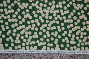 Tela Martha Negley para Rowan MN37 verde nieve por yarda impresión temprana fuera de imprenta - Imagen 1 de 2