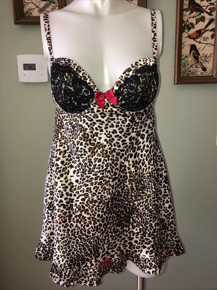 APT 9 Animal Print Chemise M Foto 1 de 4