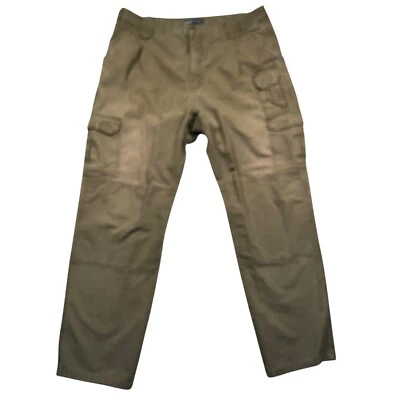 5.11 Tactical Series Canvas Cargo Pants Work Utility Outdoor Hiking Olive 40x34 - Image 1 of 4