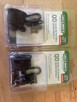 UNCLE MIKE'S Shotgun Sling QD Swivels Uncle Mike’s Mag Cap 12ga Browning BPS/A5 Lot Of 2