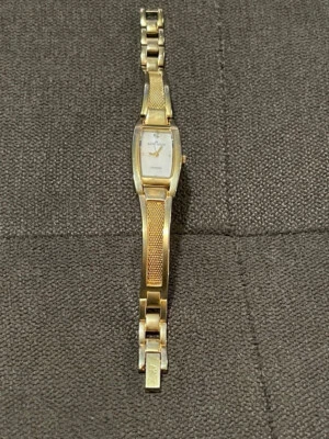 Vintage Anne Klein Diamond Quartz Wrist Watch 753H.  mesh - Image 1 of 4
