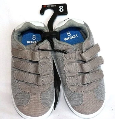 Zapato gris para niños pequeños AND-1 "Fundamental Lo" *Elige tu talla* Foto 1 de 4