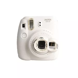 Nahaufnahmeobjektiv + Selfie-Spiegel für Fujifilm Instax Mini 9 8 7s Polaroid 300 - weiß - Bild 1 von 10