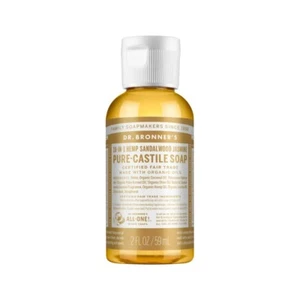 Dr. Bronner's Hemp Pure-Castile Soap Liquid Sandalwood Jasmine 59ml Dr Bronners - Picture 1 of 1