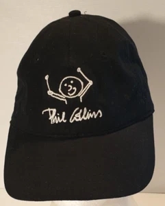 PHIL COLLINS "NOT DEAD YET" TOUR 2019 Australia Leg Cap Hat. Black. Adjustable. - Picture 1 of 7
