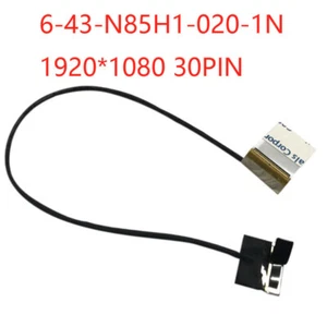 For Clevo N85H1 N850RC HK HJ 6-43-N85H1-010-2S 6-43-N85H1-020-1N LCD Cable - Picture 1 of 3