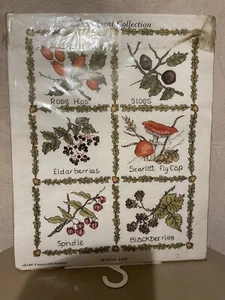 DMC Blumensammlung - Landprobenahmegerät - Vintage Kreuzstich-Set - K1487 - Bild 1 von 2