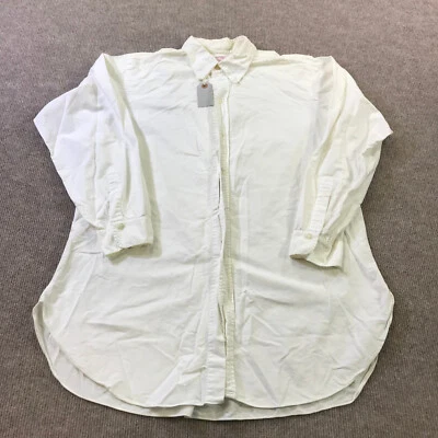 Vintage Brooks Brothers Makers Shirt Mens 17 60s Six Button Oxford BDOCBD USA - Image 1 of 4