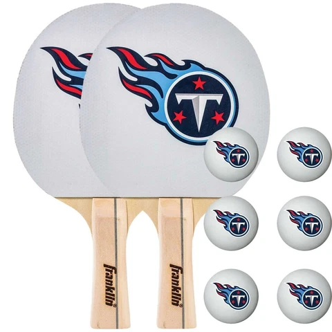 Tennessee Titans Kids NFL Exclusive Ping Pong Paddles and Balls Set - F62545 Cover