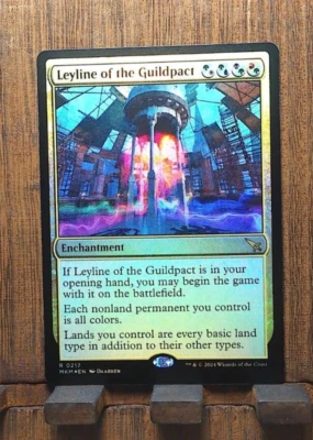MTG Leyline of the Guildpact FOIL (217) Murders at Karlov Manor NM Pack Fresh. - Image 1 of 2