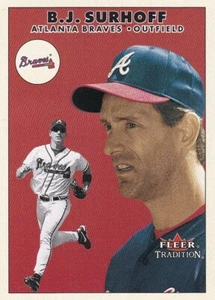 2000 Fleer Tradition Update #U69 B.J. Surhoff Atlanta Braves Baseball Card - Picture 1 of 2