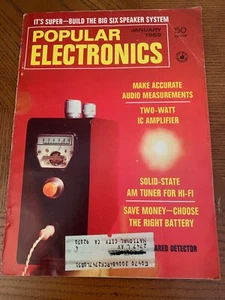 LOT OF 12 POPULAR ELECTRONICS MAGAZINE COMPLETE 1969 YEAR - Picture 1 of 5