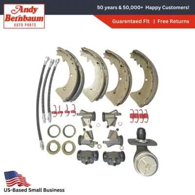 For 1956 Chrysler DeS Complete Brake Master Cyl & Hoses Rebuild Kit 12 x 2 1/2" - Image 1 of 4