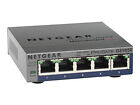 Netgear Prosafe Plus Switch, 5-Port Gigabit Ethernet 5 Ports 5 X Rj-45, New