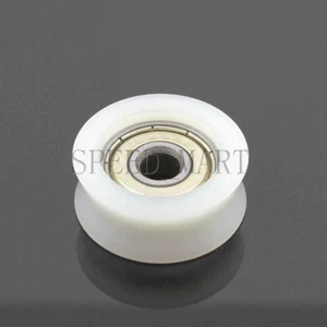 1 pieza de rodamientos de bolas de ranura de plástico de nailon incrustados 626zz 6*26*10 mm polea guía - Imagen 1 de 3