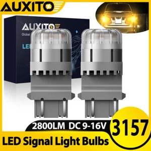 3157 3757 4157 3020smd LED Front Turn Signal Light Bulb Error Free Amber 3000K - Picture 1 of 21