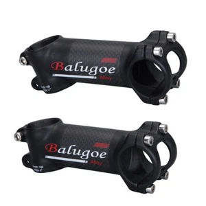 Carbon Fiber Aluminum Alloy Bicycle Stem MTB Road Bike Stem Handlebar Riser Rod - Picture 1 of 12