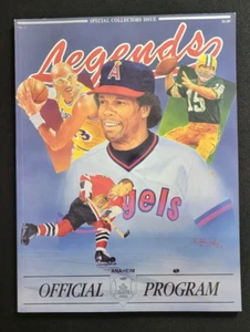 1991 Legends Magazine Anaheim Official Program Special Collectors Issue & Cards - Picture 1 of 14