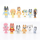 Bluey Dog Action Figure 12 PCS Kids Toy Bingo Bluey & Friends Collection Model