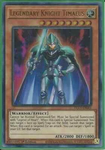 Yugioh - Caballero Legendario Timeo - 1a Edición Tarjeta Holográfica Ultra Rara - Imagen 1 de 1