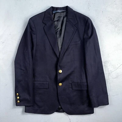 Женские винтажные Polo Ralph Lauren Blazer куртка сделано в Италии размер 16 шерсти 80-х - Изображение 1 из 4