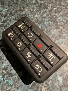 Controlador de teclado Grayhill 3K108-G2-2RC3A paquete de interruptores 8 botones nuevo sin usar sin caja - Imagen 1 de 6