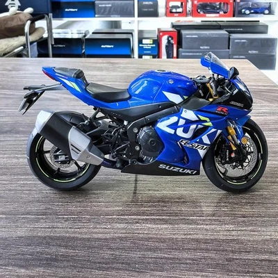 LCD 1/12 Scale Suzuki GSX-R 1000R Blue Motorcycle Diecast Model Toy Gift NIB - Image 1 of 4