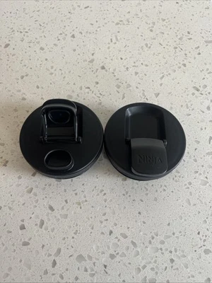 Ninja Tapas de Repuesto 3.5" Sip & Seal Tapa Abatible Nutri Ninja 2 Tapas PIEZAS Sin Tazas Foto 1 de 2