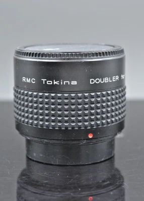 Duplicador RMC Tokina para lente P/K se adapta a Pentax; hecho en Japón con tapas finales Foto 1 de 4