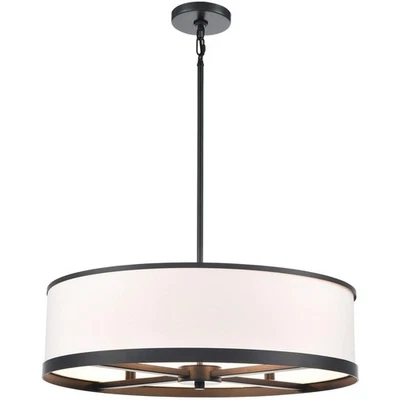 Pingente preto Artcraft Lighting AC12163BK High Street - Imagem 1 de 4