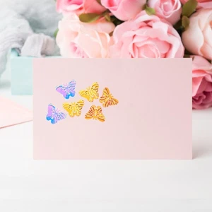 100 pezzi confetti artistici olografici colorati artigianali carte scuotimento decorazione - Foto 1 di 12