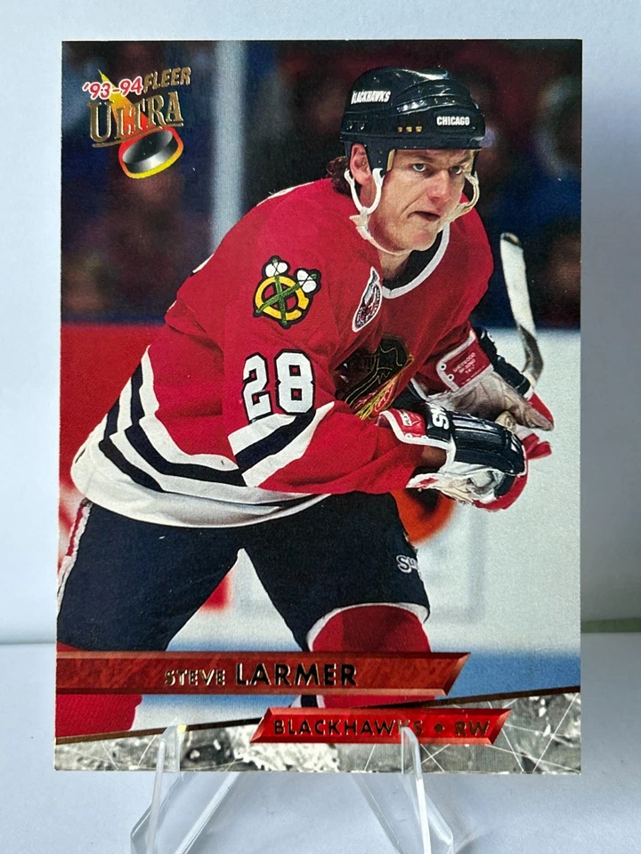 1993-94 Fleer Ultra - Steve Larmer #129 - Image 1 of 2