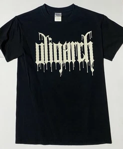 OLIGARCH T-SHIRT Mens Size S Gildan Aus Metal MT35 - Picture 1 of 3