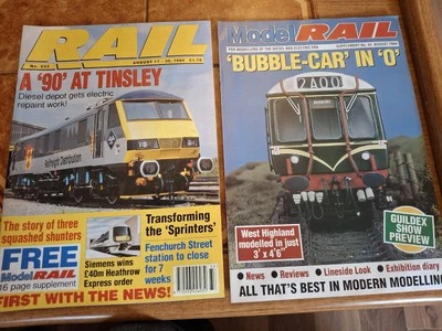 Rail magazine: No. 233: Aug17-30  1994 : A '90' AT TINSLEY :(F) - Image 1 of 4