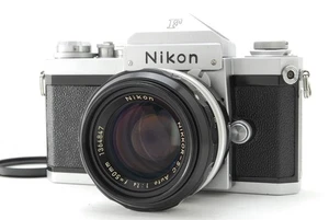 US Einfuhrgebühren nicht inkl. [N NEUWERTIG] Späte Nikon F Eye Level Spiegelreflexkamera 50mm f/1.4 - Bild 1 von 24